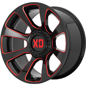 XD Series Reactor Milled W Red Tint