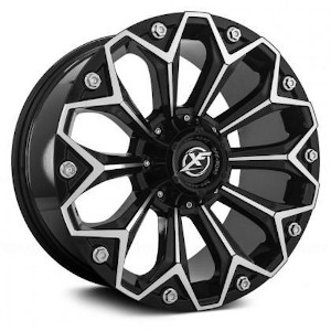 XF Offroad XF-212 Gloss Black Milled