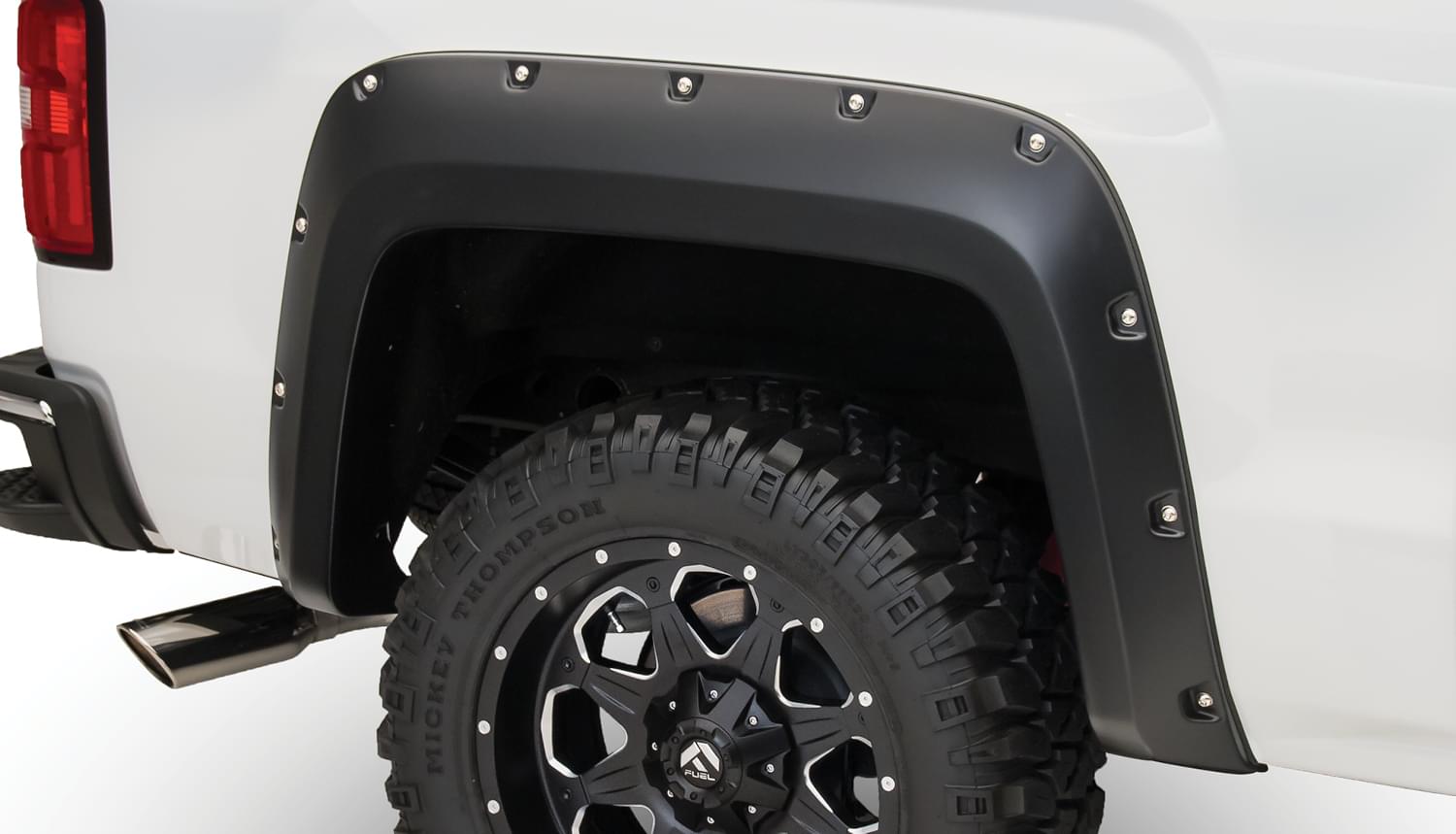 Pocket Style Fender Flare (Rear Pair) OE Matte Black