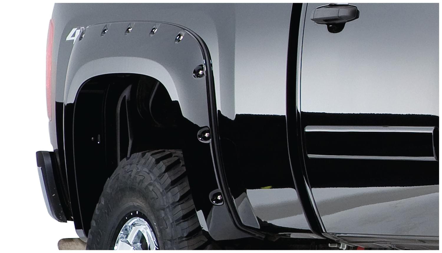 CutOut Fender Flare (Set of 4) OE Matte Black