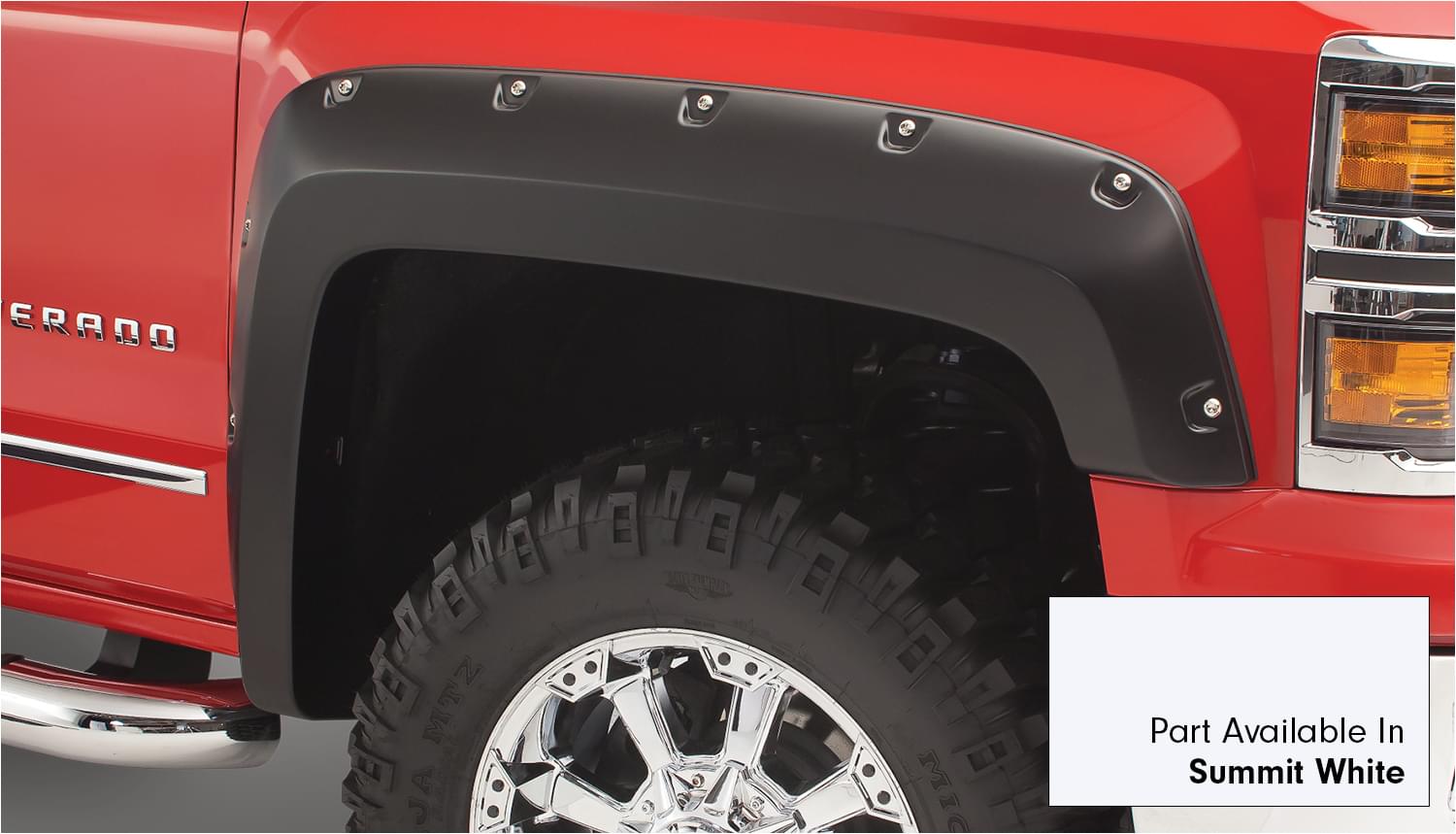 Pocket Style Fender Flare (Set of 4) Summit White (Paint Code G