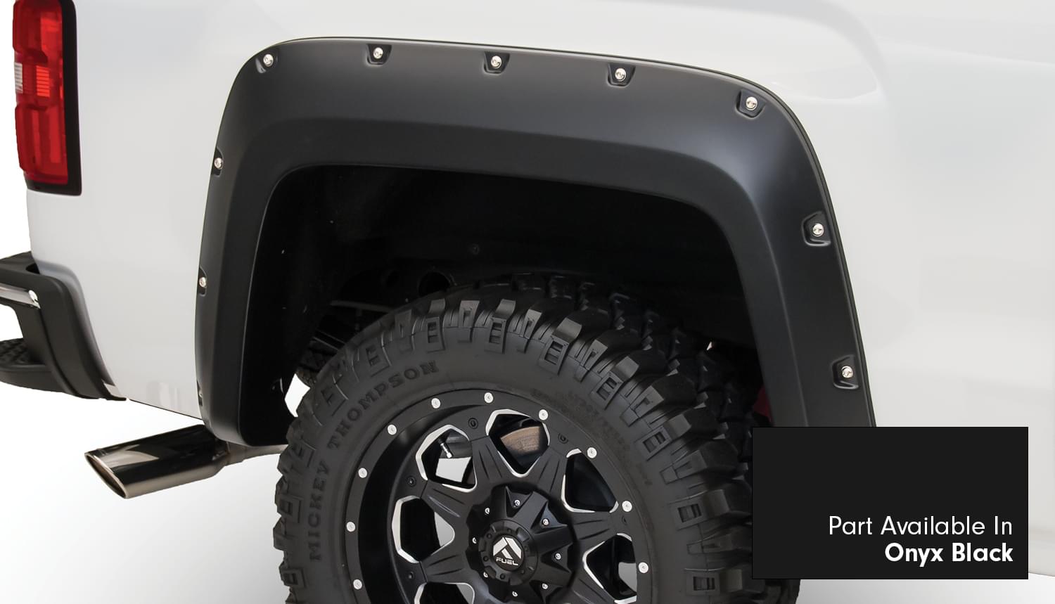 Pocket Style Fender Flare (Set of 4) Onyx Black (Paint Code GBA