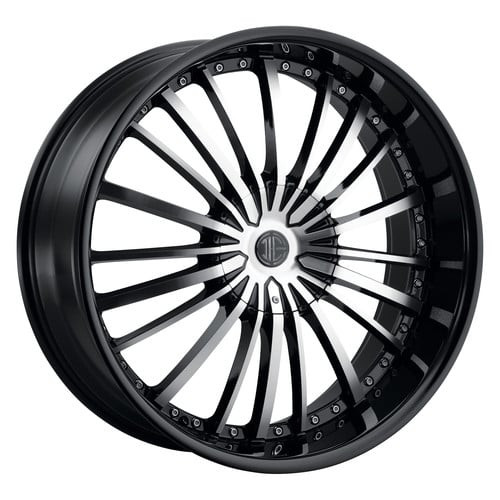 2Crave No.48 Gloss Black W/ Machined Face
