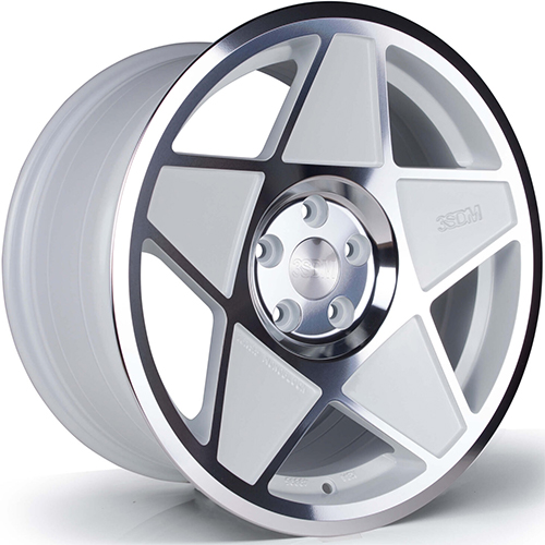 3SDM 0.05 White W/ Mirror Cut Accents - Part Number S19955112WH00540 3SDM 0.05 White W/ Mirror Cut Accents Photo