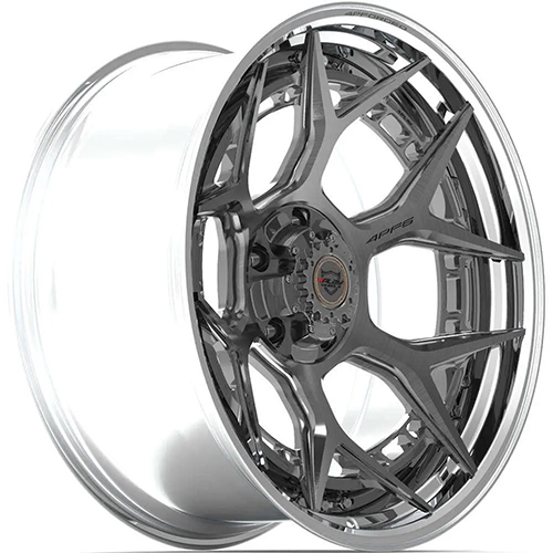 4Play 4PF6 Brushed W/ Tinted Clear & Polished Barrel - Part Number 4PF6-24140-6D55-76BG-P 4Play 4PF6 Brushed W/ Tinted Clear & Polished Barrel Photo