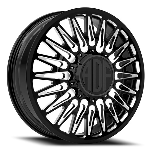 ADF Wheels Bobtail Dually Gloss Black/Machined Photo