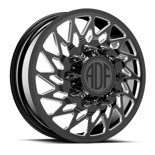 ADF Wheels Chopper Gloss Black/Machined - Part Number D209BM208222-167R ADF Wheels Chopper Gloss Black/Machined Photo
