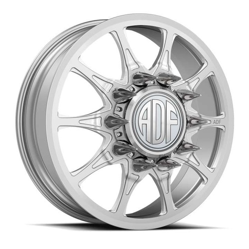 ADF Wheels Oil Man Hyper Silver - Part Number D217HS268223+132 ADF Wheels Oil Man Hyper Silver Photo