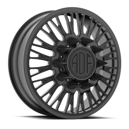 ADF Wheels Psyop Satin Black Photo