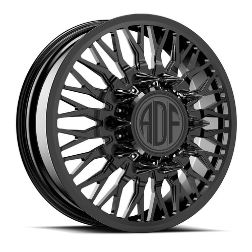 ADF Wheels Rizz Gloss Black - Part Number D220GB248225+144 ADF Wheels Rizz Gloss Black Photo