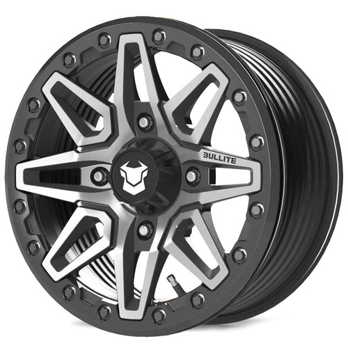 Bullite Pro-03 Satin Black W/ Gunmetal Gray Beadlock Photo