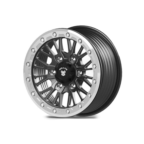 Bullite Pro-08 Satin Black W/ Raw Beadlock - Part Number BS081507061391226 Bullite Pro-08 Satin Black W/ Raw Beadlock Photo