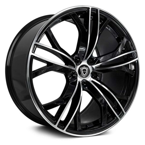 Capri Luxury C5189 Black Machined - Part Number 51892085511225BP Capri Luxury C5189 Black Machined Photo