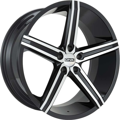 DNK 705 Gloss Black Machined Photo