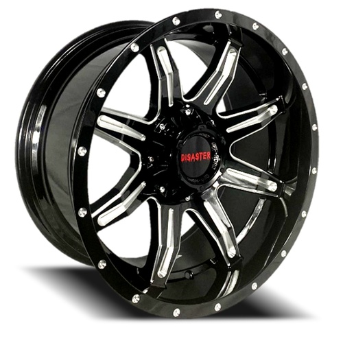 Disaster Off Road D02 Gloss Black W/ Milled Accents Photo