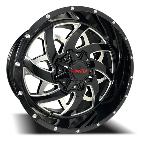 Disaster Off Road D94 Gloss Black W/ Milled Accents Photo