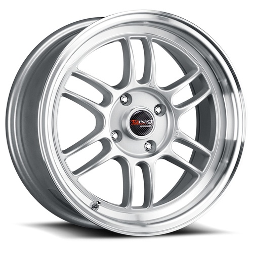 Drag Dr21 Silver W/ Machined Lip - Part Number DR21157044073S Drag Dr21 Silver W/ Machined Lip Photo