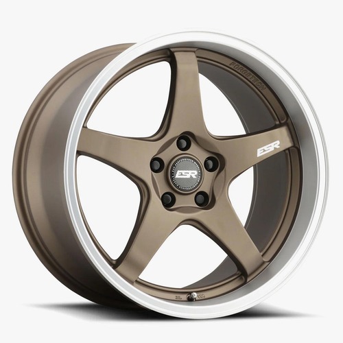 ESR AP5 Matte Bronze W/ Machined Lip - Part Number 88551430 APX5MBRNZ 5X110 ESR AP5 Matte Bronze W/ Machined Lip Photo