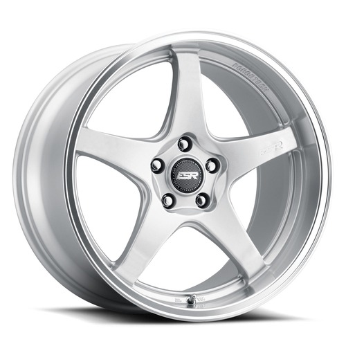 ESR AP5 Hyper Silver W/ Machined Lip - Part Number 89551235 APX5CHS-ML 5X114 ESR AP5 Hyper Silver W/ Machined Lip Photo
