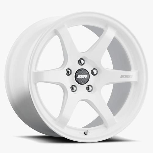 ESR AP6 Gloss White - Part Number 98551430 APX6WHT 5X115 ESR AP6 Gloss White Photo