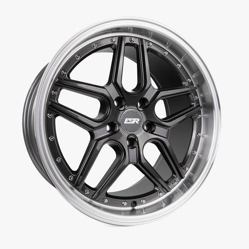 ESR CS15 Graphite W/ Machined Lip - Part Number 89551422 CS15GR-ML 5X120.6 ESR CS15 Graphite W/ Machined Lip Photo