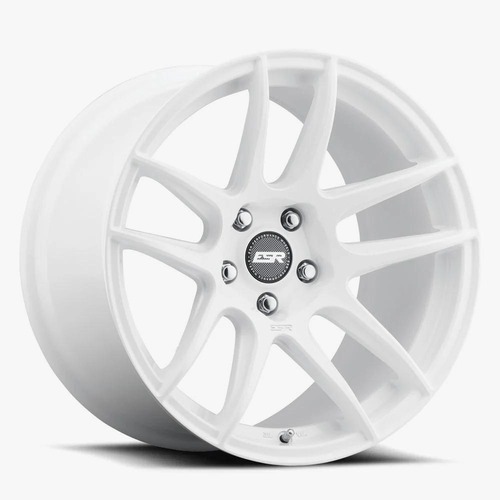 ESR CS8 Gloss White - Part Number 80551415 CS8WHT 5X110 ESR CS8 Gloss White Photo