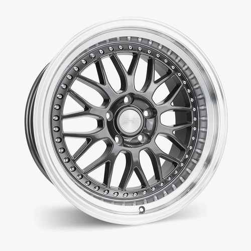 ESR SR01 Gunmetal W/ Machined Lip - Part Number 89551435 SR01GM-ML 5X120.6 ESR SR01 Gunmetal W/ Machined Lip Photo