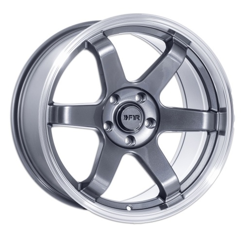 F1R F106 Gunmetal W/ Polished Lip - Part Number F10618855114GMP35 F1R F106 Gunmetal W/ Polished Lip Photo
