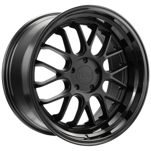 F1R F21 Satin Black W/ Gloss Black Lip Photo