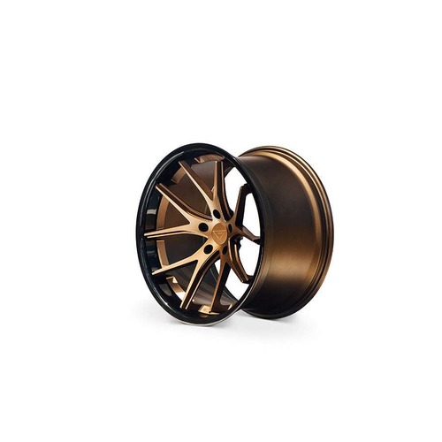 Ferrada FR2 Matte Bronze W Gloss Black Lip - Part Number FR2221055108BZ35 Ferrada FR2 Matte Bronze W Gloss Black Lip Photo