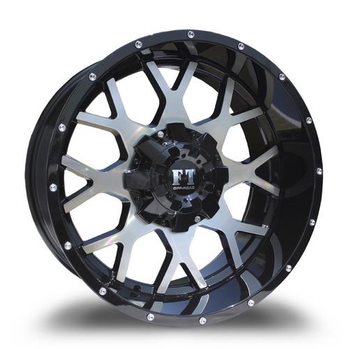 Full Throttle Ft0151 Gloss Black Machined Photo