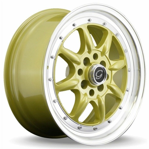 G-Line Alloys G8009 Gold W/ Polished Lip - Part Number 8009167411420GP G-Line Alloys G8009 Gold W/ Polished Lip Photo