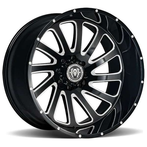 Hardcore Offroad Hc15 Gloss Black Milled - Part Number SWGHC15221228GBM-44 Hardcore Offroad Hc15 Gloss Black Milled Photo