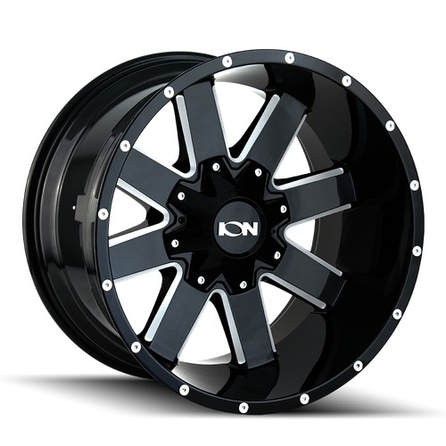 Ion 141 Gloss Black W/ Milled Spokes Photo