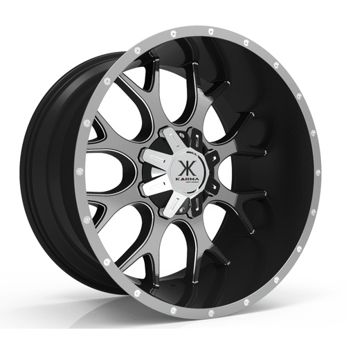 Karma K31 Black With Gray Face And Milled Windows Photo