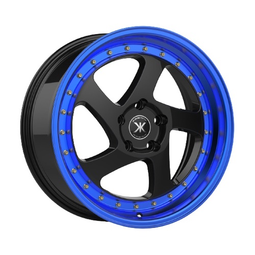 Karma Kr-105 Black With Blue Lip Photo