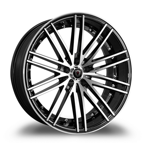 Marquee Wheels M3246 Black Machined - Part Number 324620105512030BPN Marquee Wheels M3246 Black Machined Photo