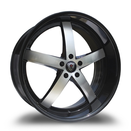 Marquee Wheels M5330 Black Machined - Part Number 5330B209512015BP Marquee Wheels M5330 Black Machined Photo