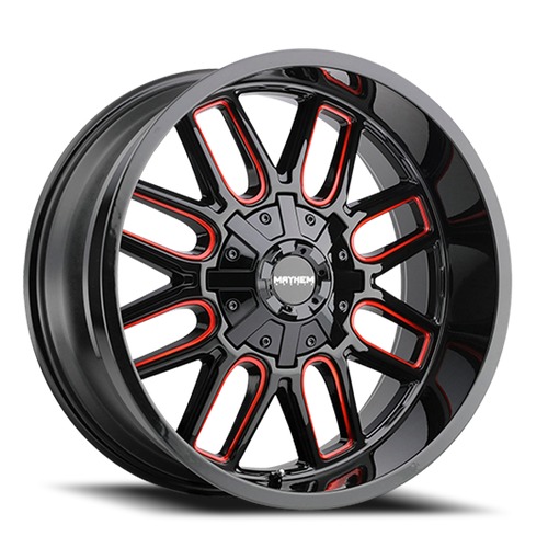 Mayhem Cogent 8107 Black W/ Prism Red Photo