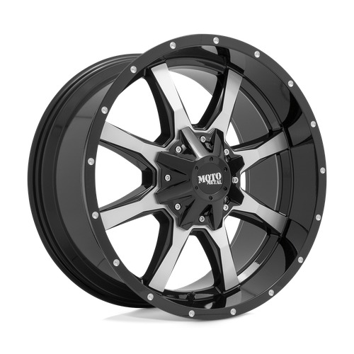 Moto Metal MO970 Black With Red Tint - Part Number MO97029077400 Moto Metal MO970 Black With Red Tint Photo