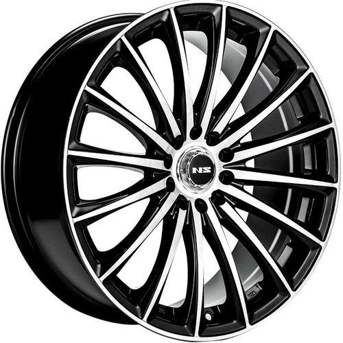 NS Wheels Ns1801 Gloss Black Machined Photo