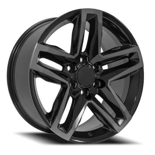 OE Wheels Cv34B Black Machined W/ Tinted Clear Photo