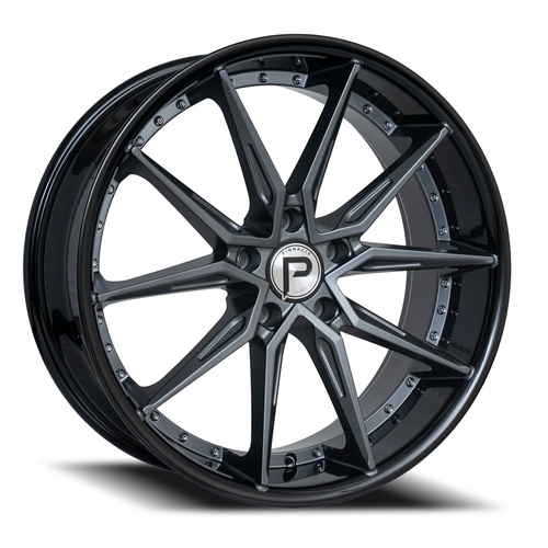 Pinnacle Enzo P218 Gunmetal W/ Black Lip Photo