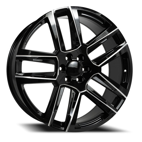 Replica 1 48 Gloss Black Milled - Part Number REP048241061397+31D-A1 Replica 1 48 Gloss Black Milled Photo