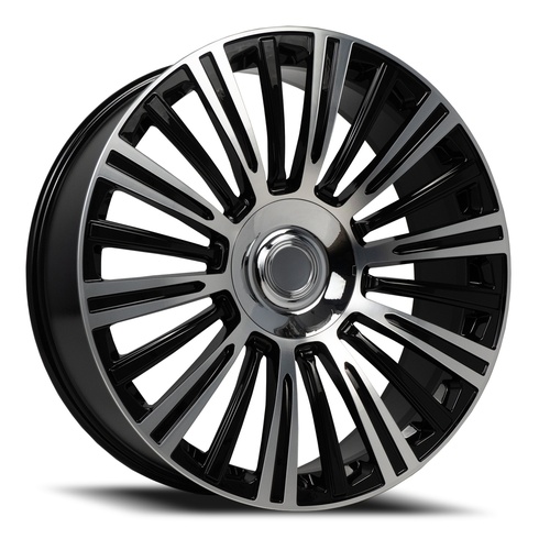 Replica 1 53 Gloss Black Machined - Part Number REP05322961397+31D-A2 Replica 1 53 Gloss Black Machined Photo