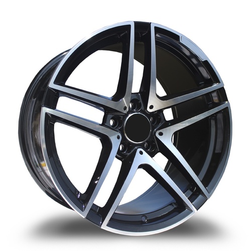 Replica Wheels R8897 Black Machined Photo