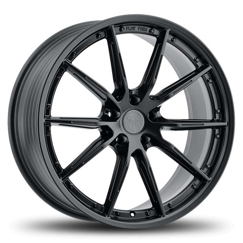 Revolution Racing Flow Form RF1 Satin Black W/ Red Rivets Photo