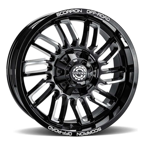 Scorpion Razor Black W/ Machined Accents - Part Number RZ-200952739-12BM Scorpion Razor Black W/ Machined Accents Photo
