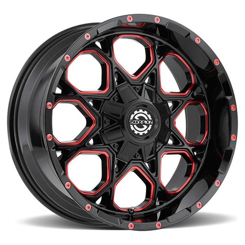 Scorpion SC-10 Red Milled - Part Number SC10-1791051271397-12RML Scorpion SC-10 Red Milled Photo