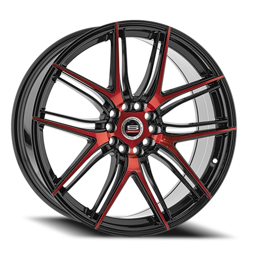 Spec-1 Sp-56 Gloss Black & Red Machined Photo